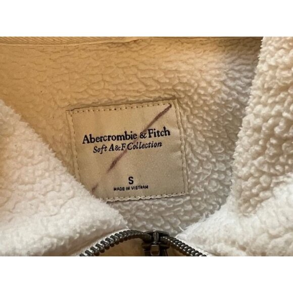 Abercrombie & Fitch White Pull Over Sz S - Picture 4 of 5